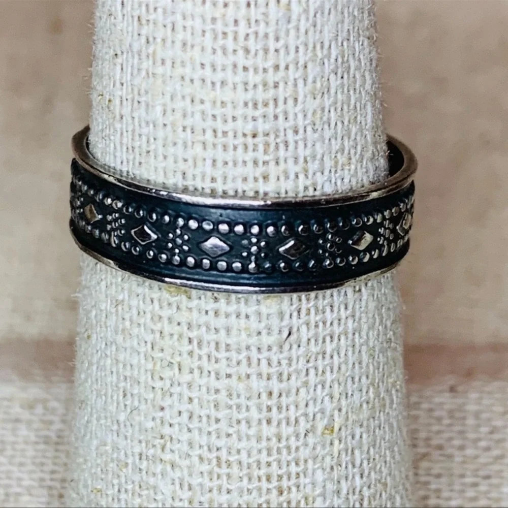 Vintage | Band | Sterling Silver Band | Whimsgoth | Festival | Boho